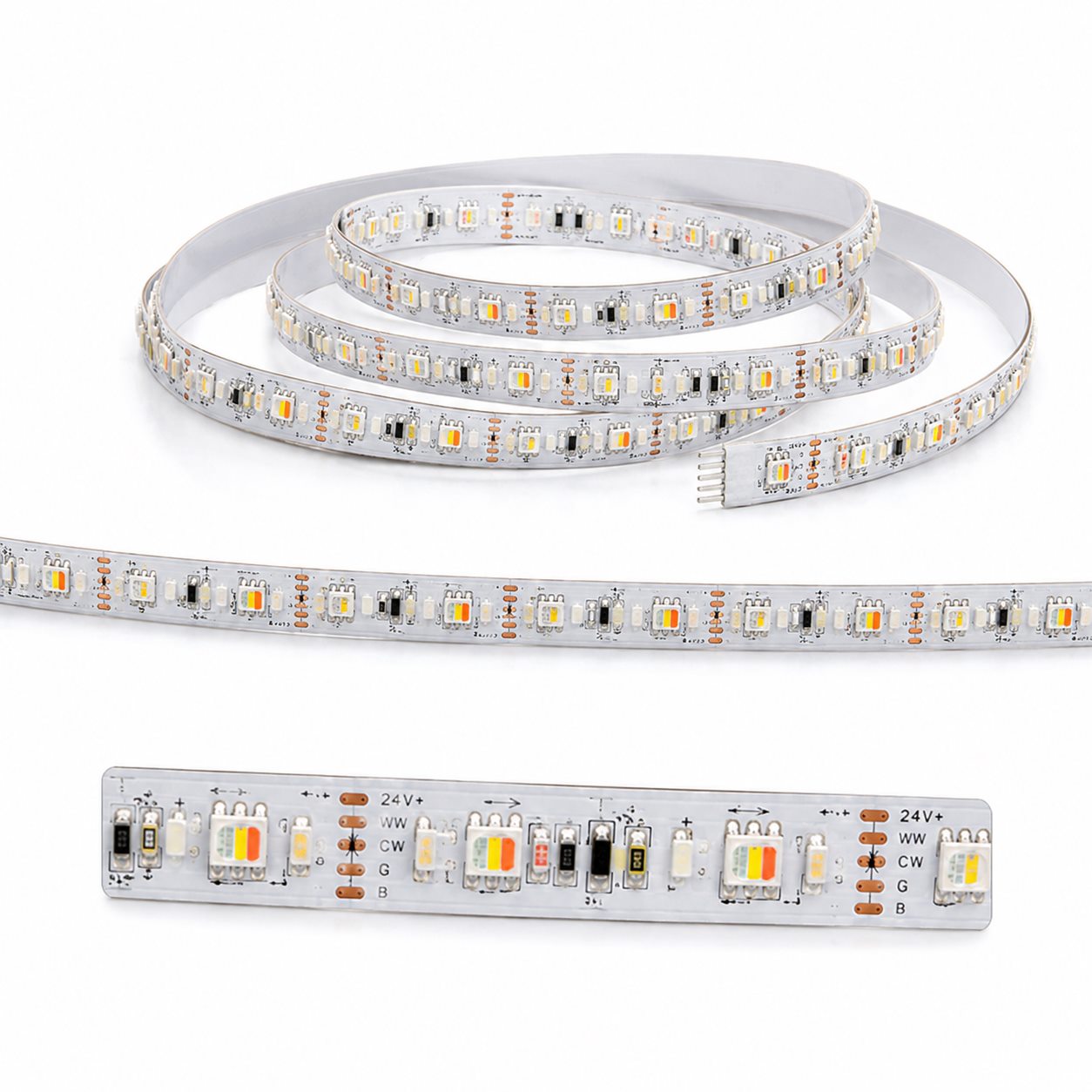 LED lighting flexible strip circuit