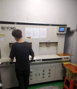 XTFPC operator working with production equipment