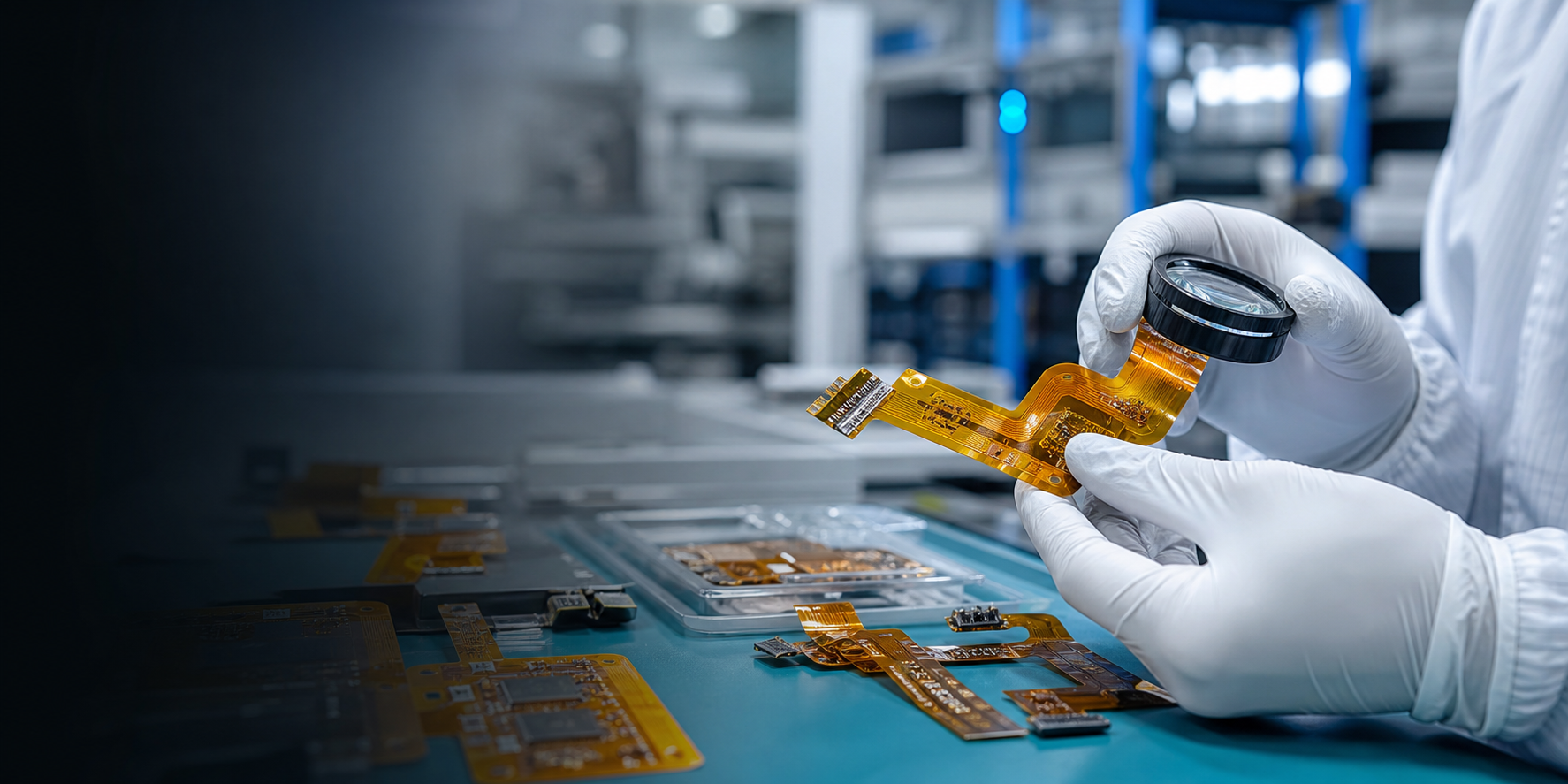 FPC manufacturing and inspection scene